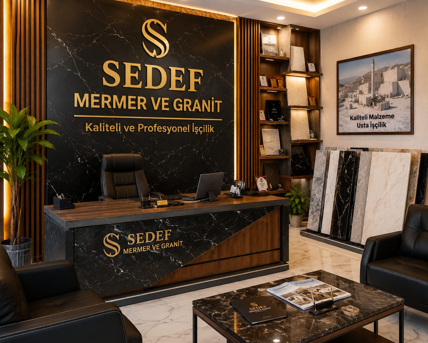 Sedef Mermer showroom ve ofis